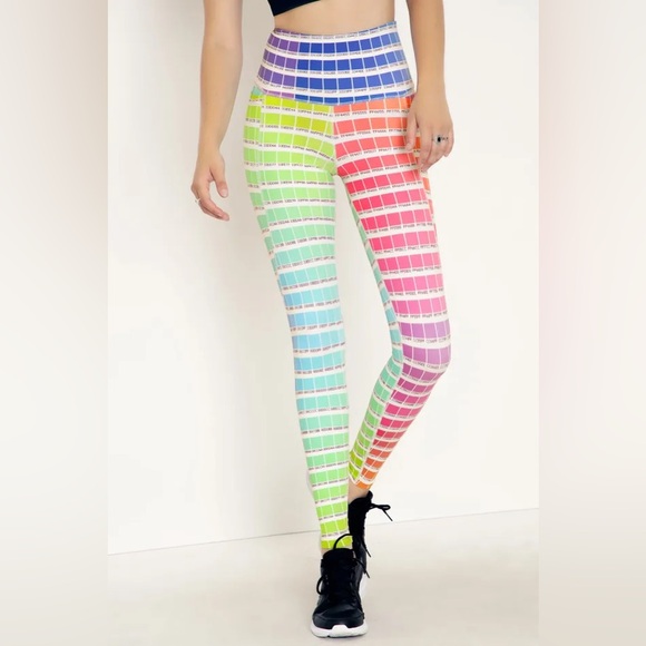 Blackmilk Hex Color Ninja Pants - Picture 2 of 3